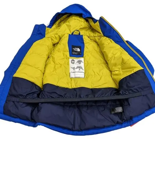 THE NORTH FACE Chakal Insulated Kids Chaqueta de esquí para niños Chaqueta de nieve impermeable para jóvenes con capucha DryVent