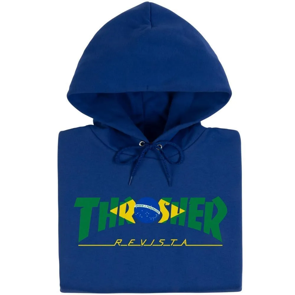 Thrasher Hooded Sweatshirt Brazil Revista Royal