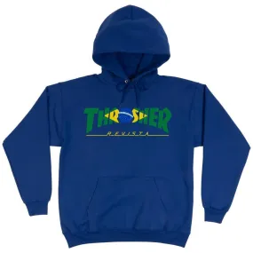 Thrasher Hooded Sweatshirt Brazil Revista Royal