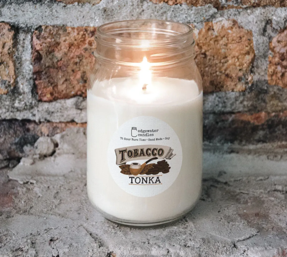 Tobacco Tonka Candle