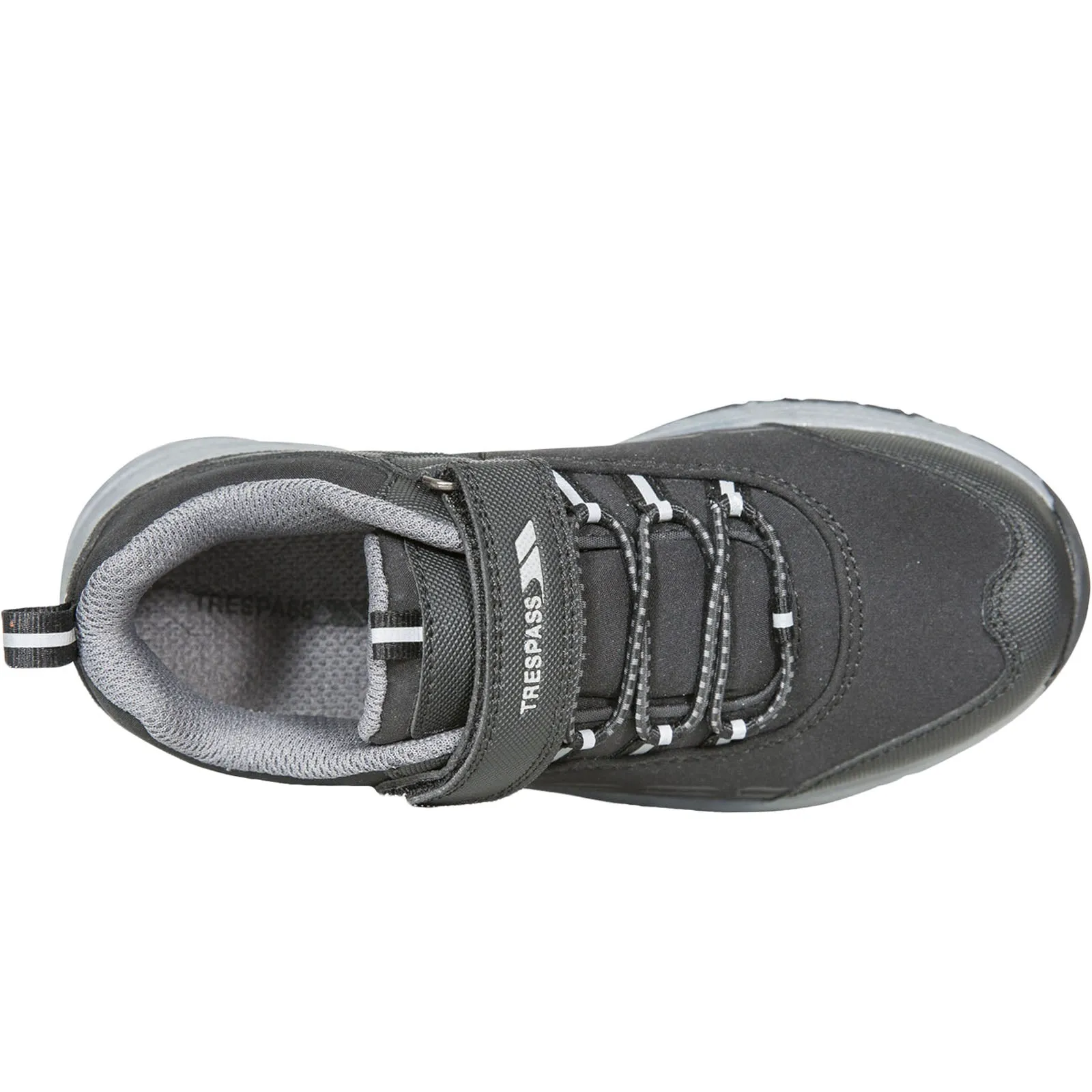 Trespass Kids Harrelson Waterproof Walking Shoes - Black