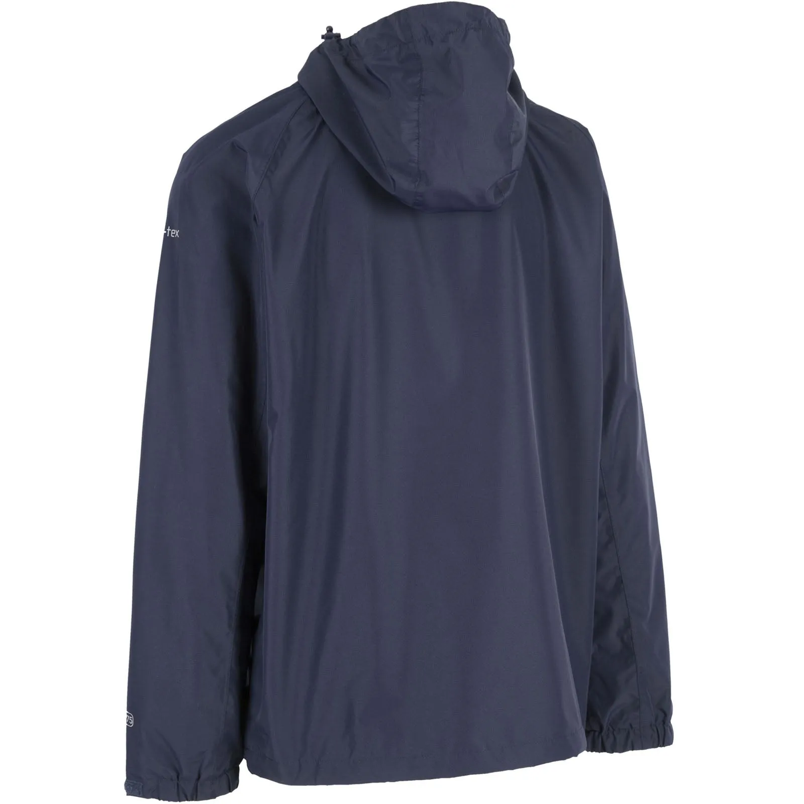 Trespass Mens Tarrant Tres-Tex Hooded Waterproof Walking Jacket - Navy