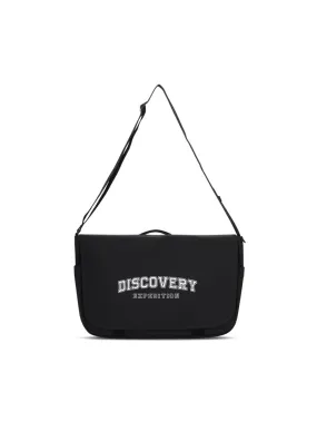 Varsity Messenger Bag Black