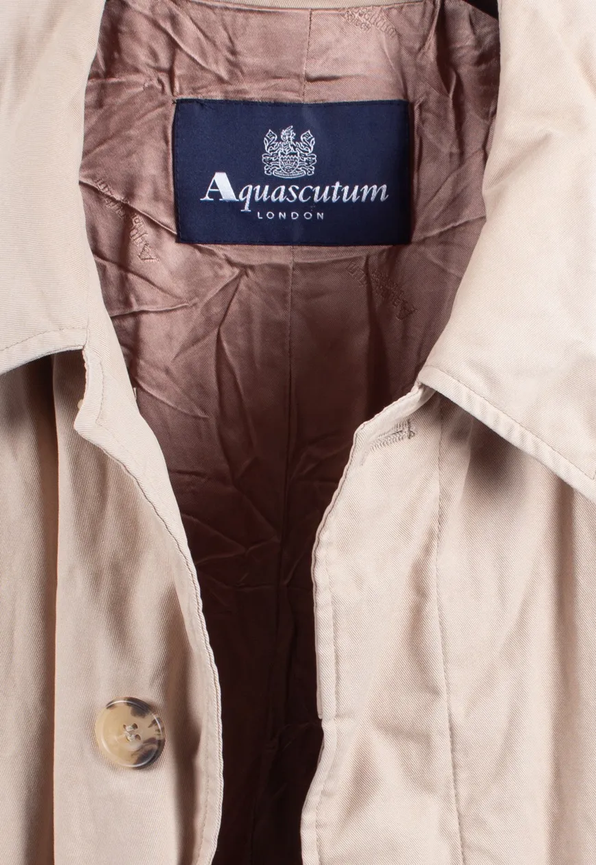 Vintage Aquascutum Mac Raincoat | Vintage Aquascutum Mac Raincoat